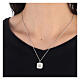 925 silver shell pendant necklace white HOLYART Collection s2