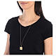 Collana spiga pendente argento 925 doratura gialla HOLYART Collection s3