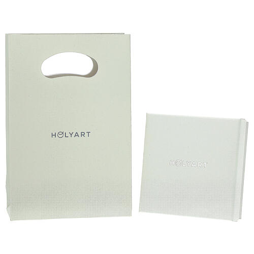 Collana pendente spiga argento 925 doratura gialla HOLYART Collection 6
