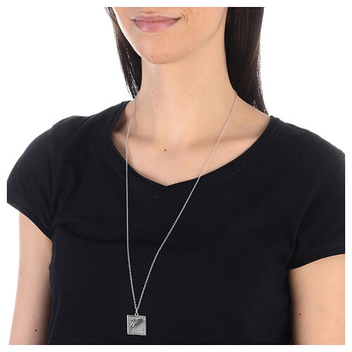 Collier avec pendentif épi argent 925 bruni Collection HOLYART 3