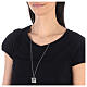 Collier avec pendentif épi argent 925 bruni Collection HOLYART s3