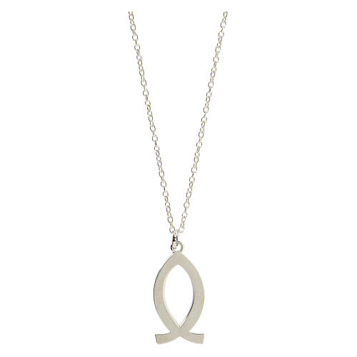 Collana pesce blu pendente argento 925 HOLYART Collection 5