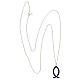 Collana pesce blu pendente argento 925 HOLYART Collection s4