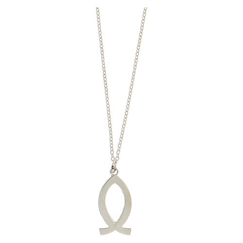 Collana argento 925 pesce lilla pendente HOLYART Collection  5