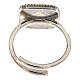 Größenverstellbarer Ring, lila, Jakobsmuschel, aus 925er Silber, HOLYART Collection s6