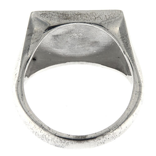 Anello regolabile spiga argento 925 uomo HOLYART Collection 4
