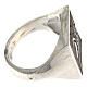 Religious ring wheat spike 925 silver adjustable, for men, HOLYART Collection s3