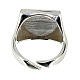 Religious ring burnished wheat in 925 silver adjustable, for men, HOLYART Collection s3