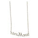 Collier Ave Maria argent 925 strass verts Collection HOLYART s3