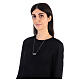 Collana scapolare regolabile pesci argento 925 lilla HOLYART Collection s4