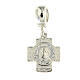 Bracelet dangle charm of 925 silver, Pope John Paul II s5