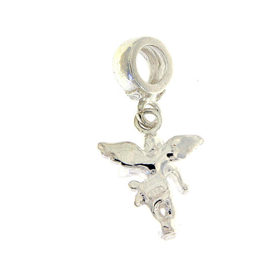 Bracelet dangle charm of 925 silver, filigree angel 5