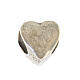 Heart-shaped bracelet charm, 925 silver s1