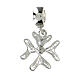 800 silver filigree cross pendant s1