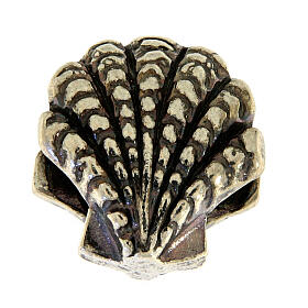 Shell charm of 925 silver