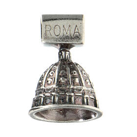 Dome of St Peter's, bracelet charm of 925 silver