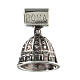 Dome of St Peter's, bracelet charm of 925 silver s1