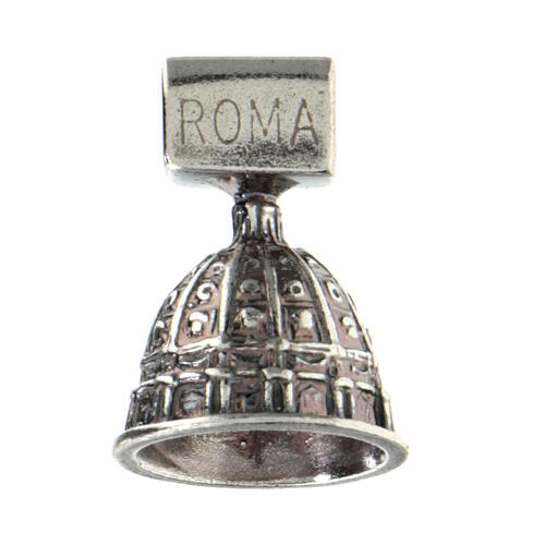 Passante braccialetto in argento 925 cupola S. Pietro 1