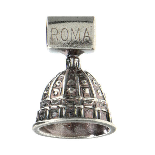 Berloque de pulseira cúpula São Pedro prata 925 1