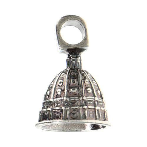 Berloque de pulseira cúpula São Pedro prata 925 6