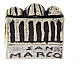 Berloque de pulseira Basílica São Marcos prata 925 s6