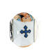 Charm avec Notre-Dame de Guadalupe pour bracelet verre de Murano s6