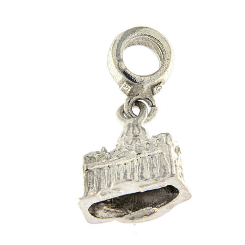 925 silver St. Peter's Basilica charm with loop 6