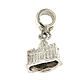 925 silver St. Peter's Basilica charm with loop s6