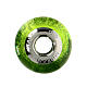 Charm pulsera verde vidrio Murano plata 925 s5