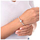 Charm argenté simple pour bracelet verre de Murano et argent 925 s2