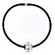 Murano glass silver bracelet bead loop 925 silver s3