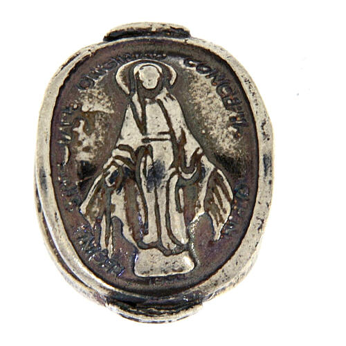Charm Cudowny Medalik, przesuwany do bransoletki, srebro 925 1