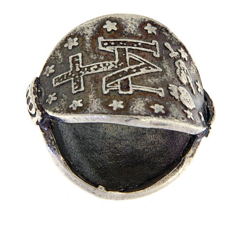 Charm Cudowny Medalik, przesuwany do bransoletki, srebro 925 6