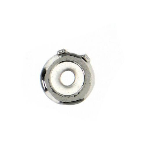 Spacer charm, 925 silver 6
