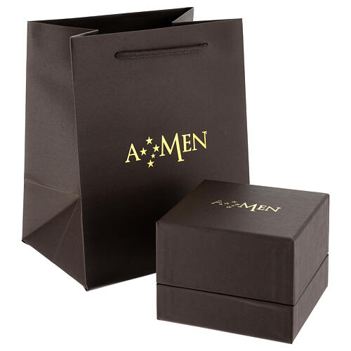 AMEN Mirror watch, black, 36 mm 4