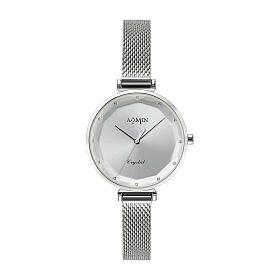 Uhr, "Crystal", AMEN, Silber, 33 mm