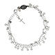 925er Silber-Armband mit 2 mm weißem Kristall s2