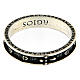 Agios rosary ring burnished rhodium 925 silver s4