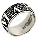 Bague Agios Mater argent 925 rhodié bruni s1