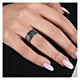 Bague Agios Mater argent 925 rhodié bruni s2