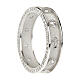 Rosenkranzring von Agios, 925er Silber, rhodiniert, weiße Zirkone s3