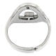 Beatitudinem ring, burnished rhodium-plated 925 silver, Benedictus s4