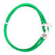 Bracelet Agios cordage nautique vert tau argent 925 s1