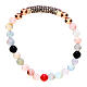 Bracciale Benedictus pietre bianche rosé brunito argento 925 s1
