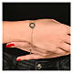 Bracciale Agios beatitudinem oro brunito argento 925 s2