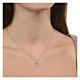 Collana cuore Agios argento 925 rodiato speranza  s2