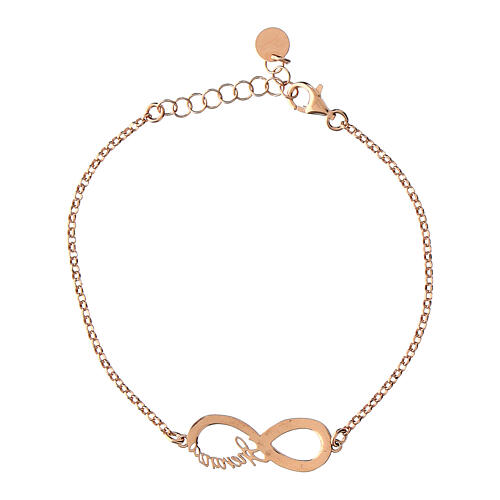 Agios rose infinitum bracelet in burnished 925 silver 3