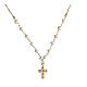 Collana Lumae Patronus argento dorato zirconi viola Agios Gioielli s3