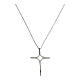 Collana Illumina argento bicolore Agios zirconi s2