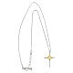 Collana Illumina argento bicolore Agios zirconi s3